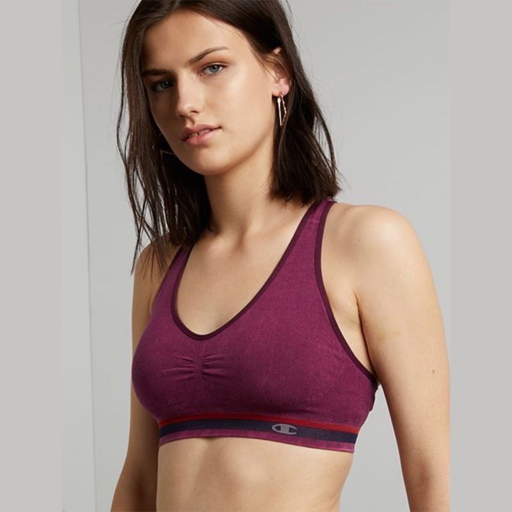 Champion Vintage Dyed Racerback Sports Bra Medium